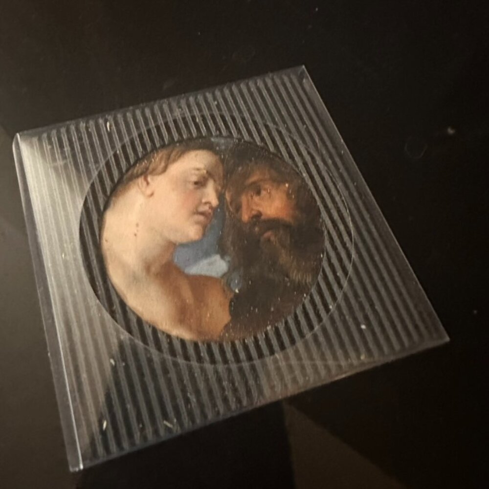 Peter Paul Rubens The Four Rivers of Paradise Mirror Compact Vienna Souvenir